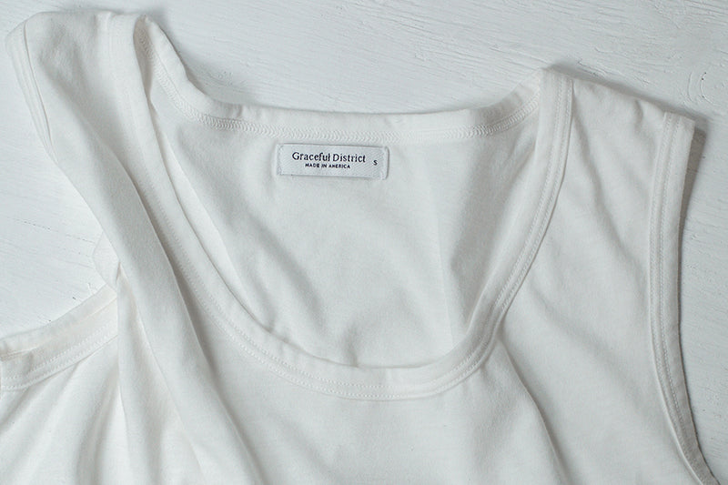 White Lily Tank Top - Graceful District