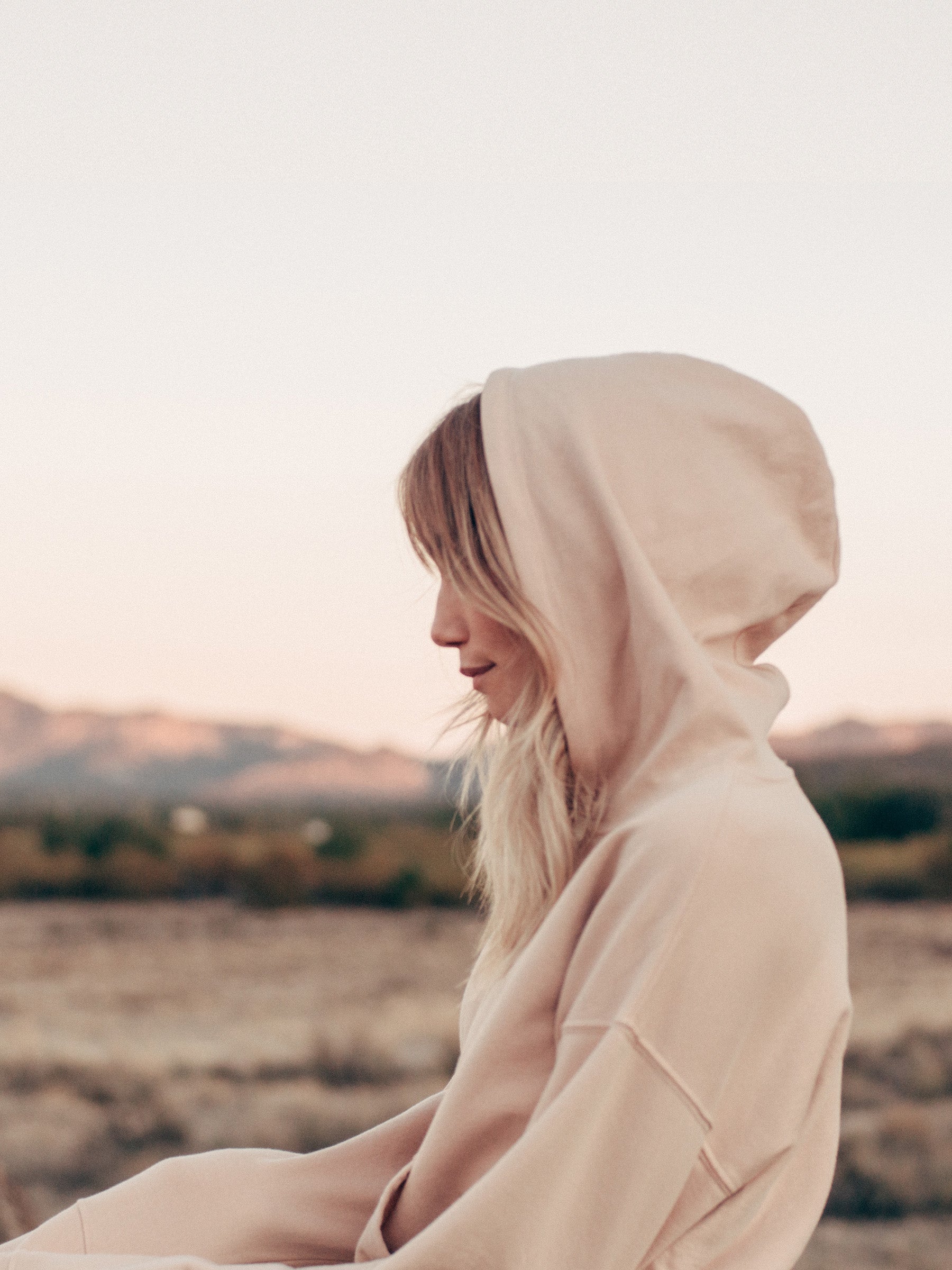 Almond Chateau Hoodie - Graceful District