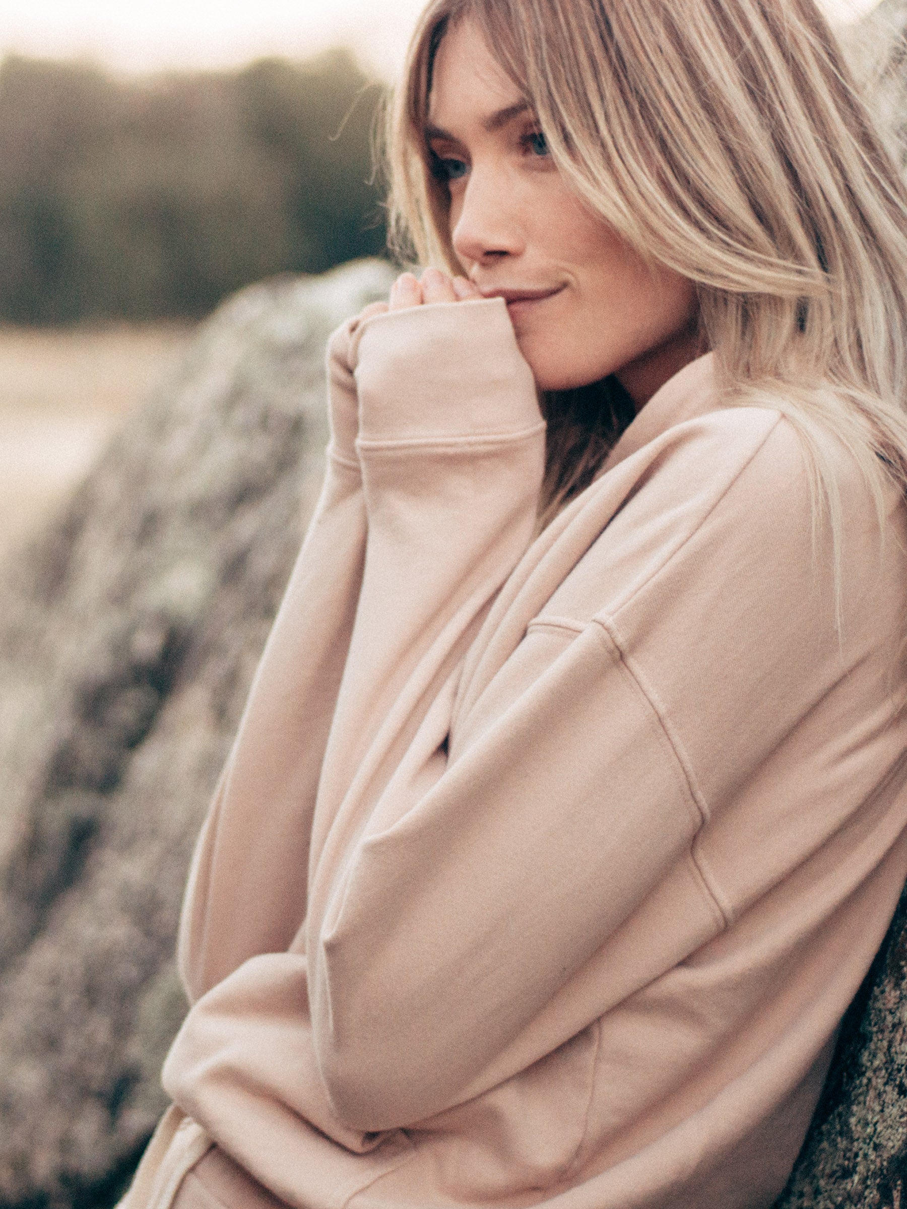 Almond Chateau Hoodie - Graceful District