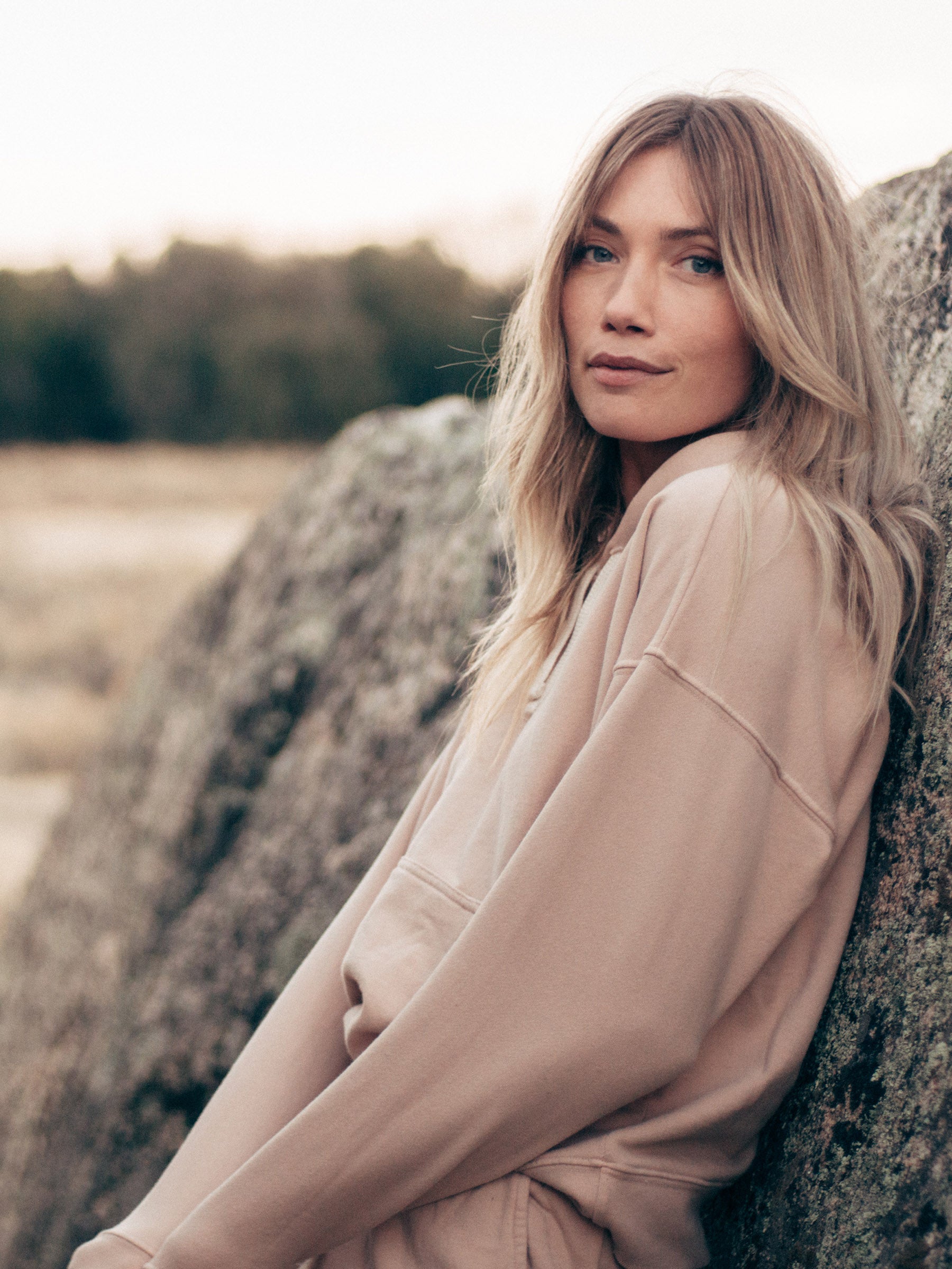 Almond Chateau Hoodie - Graceful District