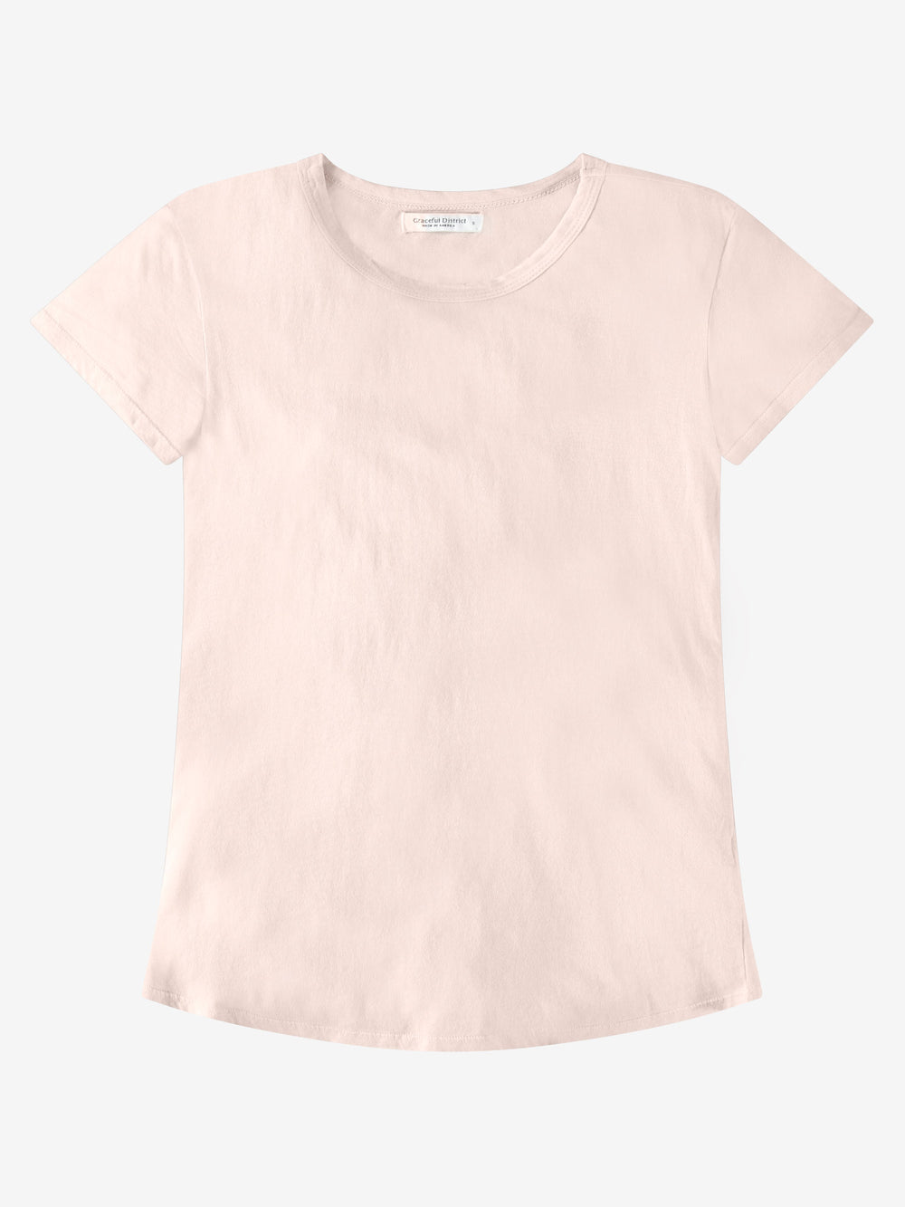 Rose Quartz Monroe Crew Neck Tee - Whimsy & Row