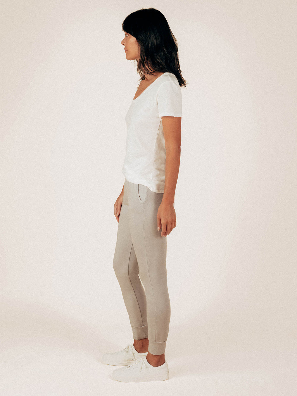 Ice Gray Naomi Sweatpant - Whimsy & Row