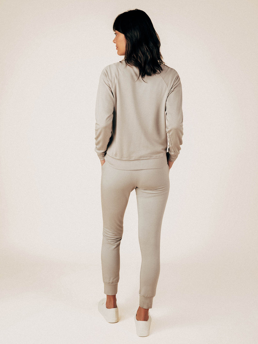 Ice Gray Amore Raglan Sweatshirt - Whimsy & Row