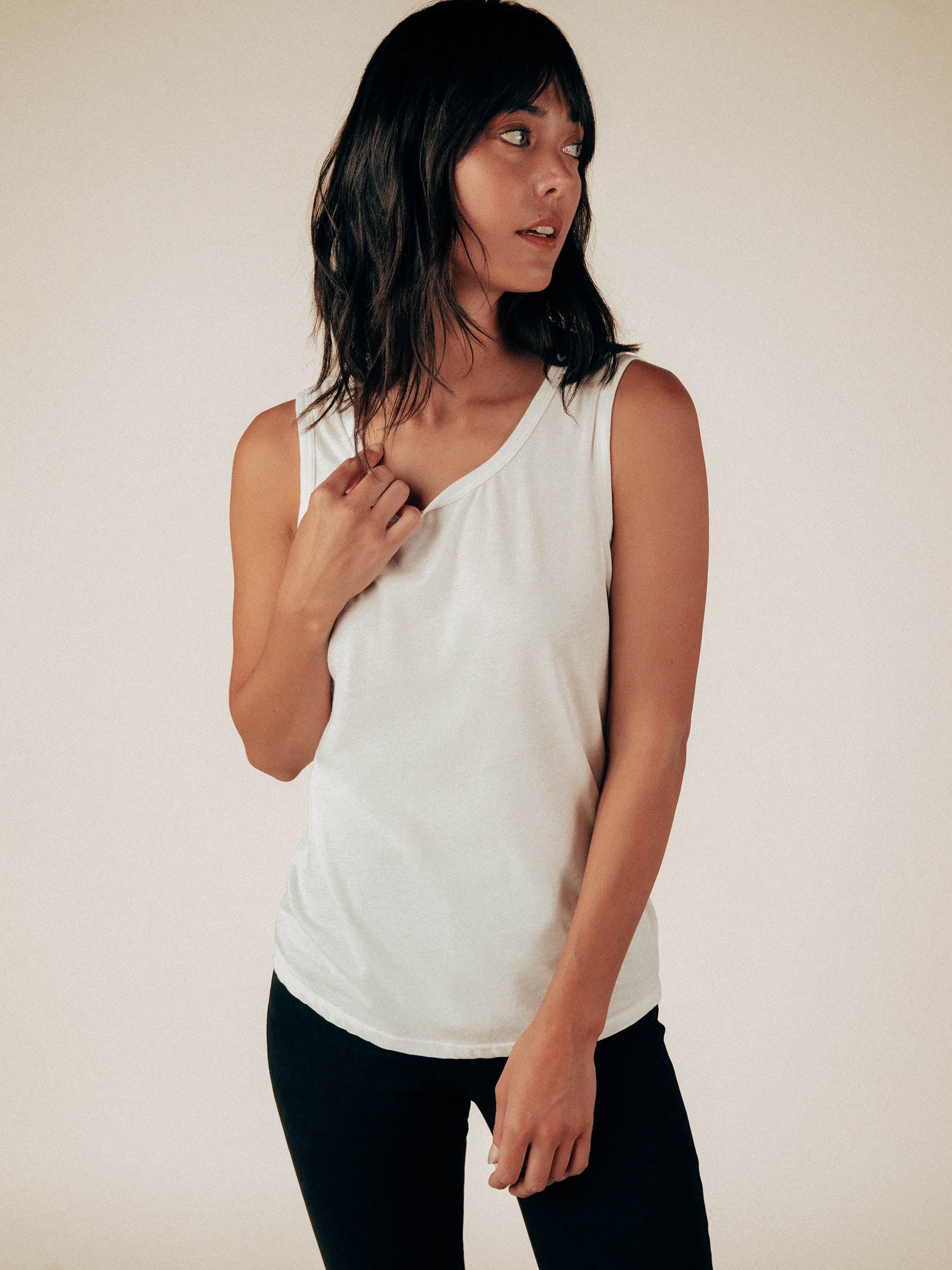 White Lily Tank Top - Graceful District
