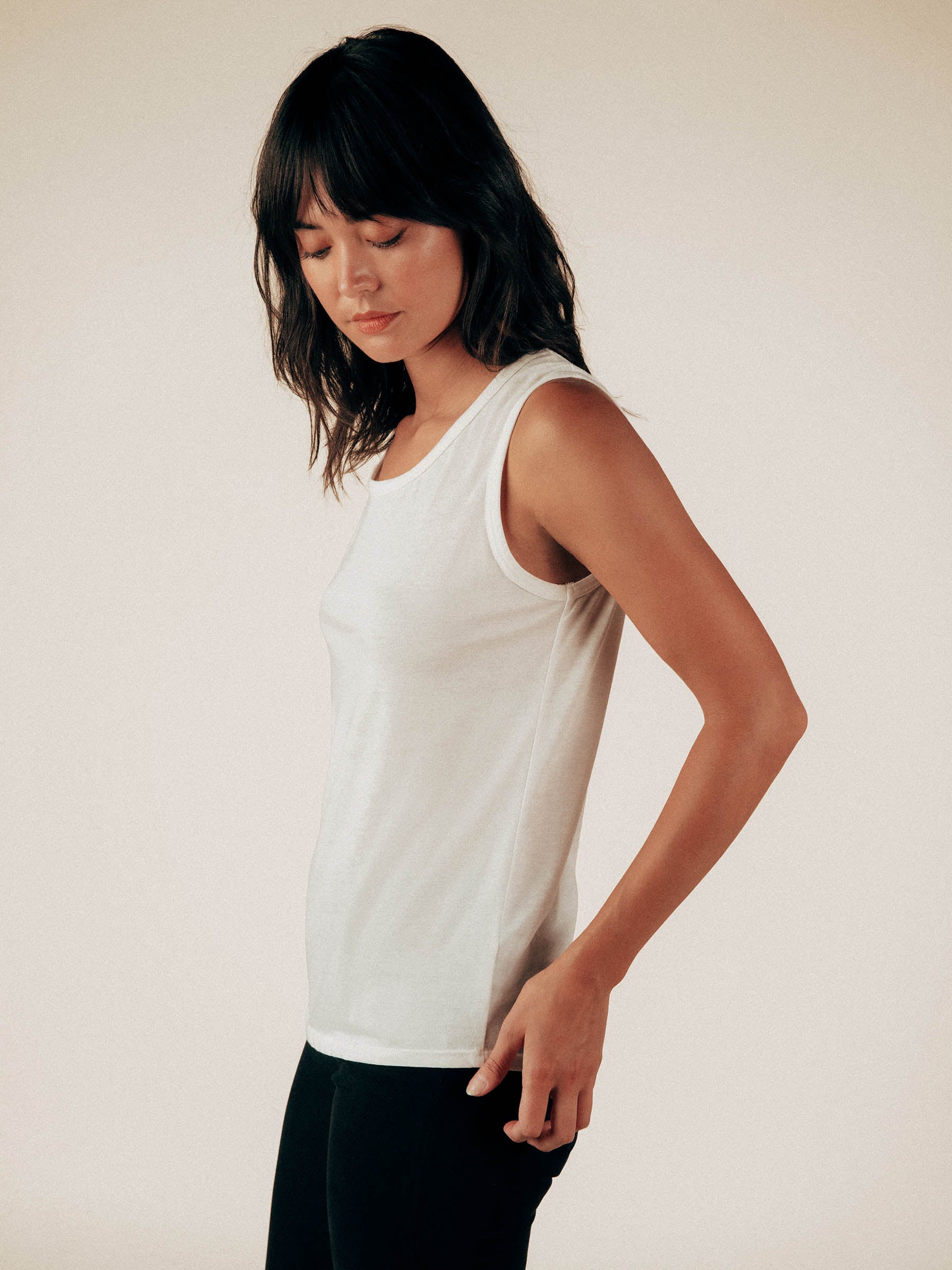 White Lily Tank Top - Graceful District