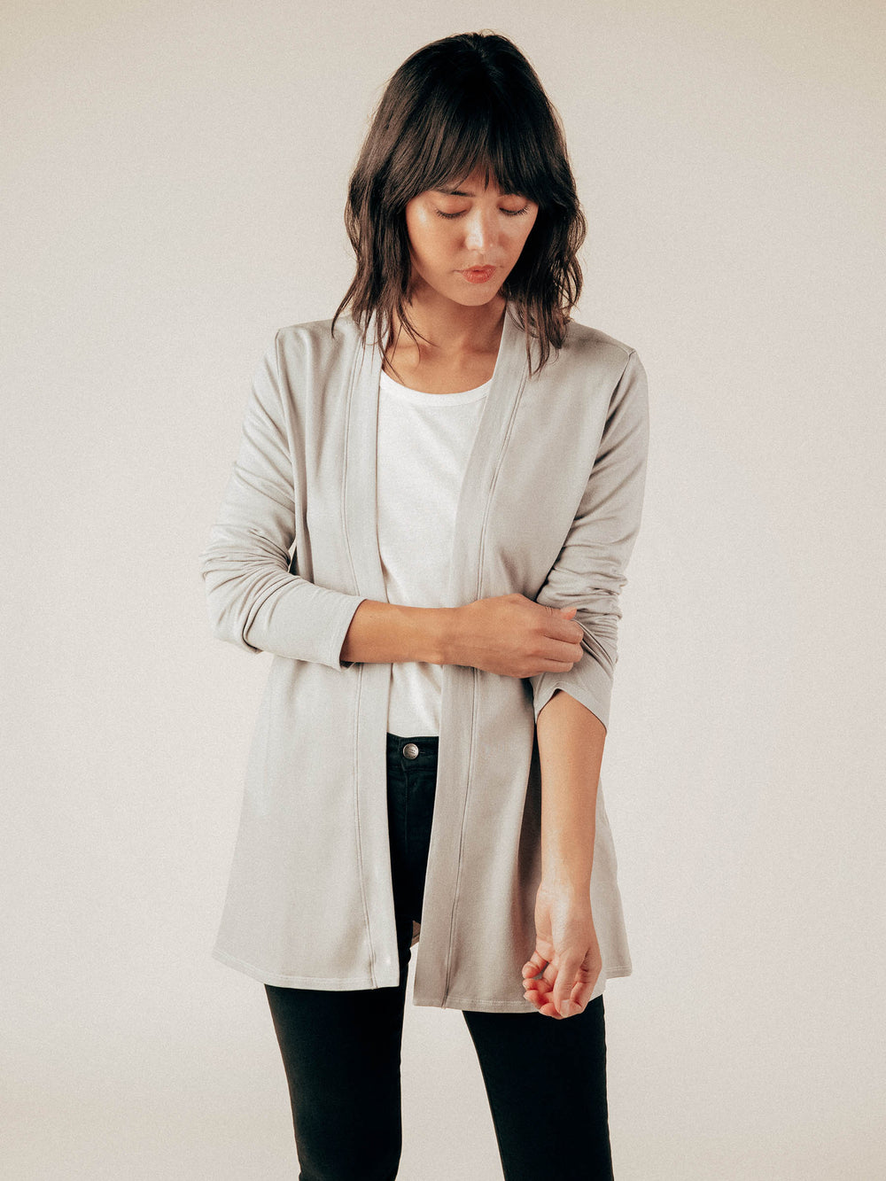 Ice Gray Paris Cardigan - Whimsy & Row