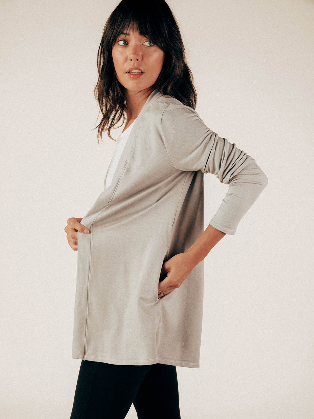 Ice Gray Paris Cardigan - Whimsy & Row