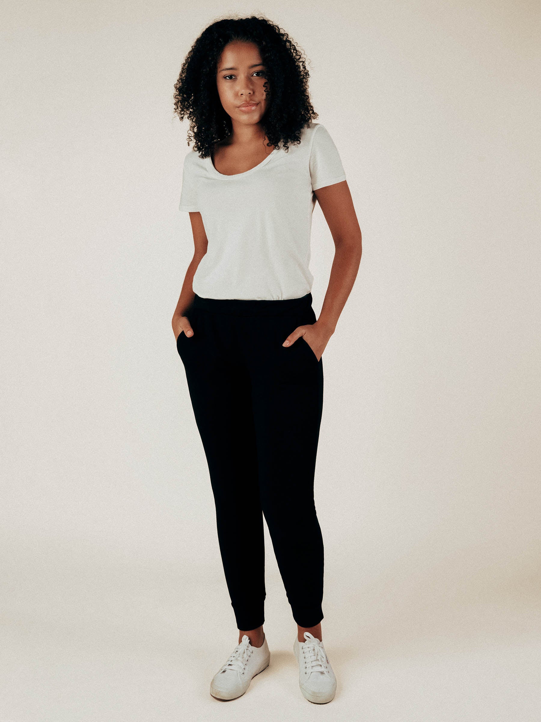 Black Naomi Sweatpant - Graceful District