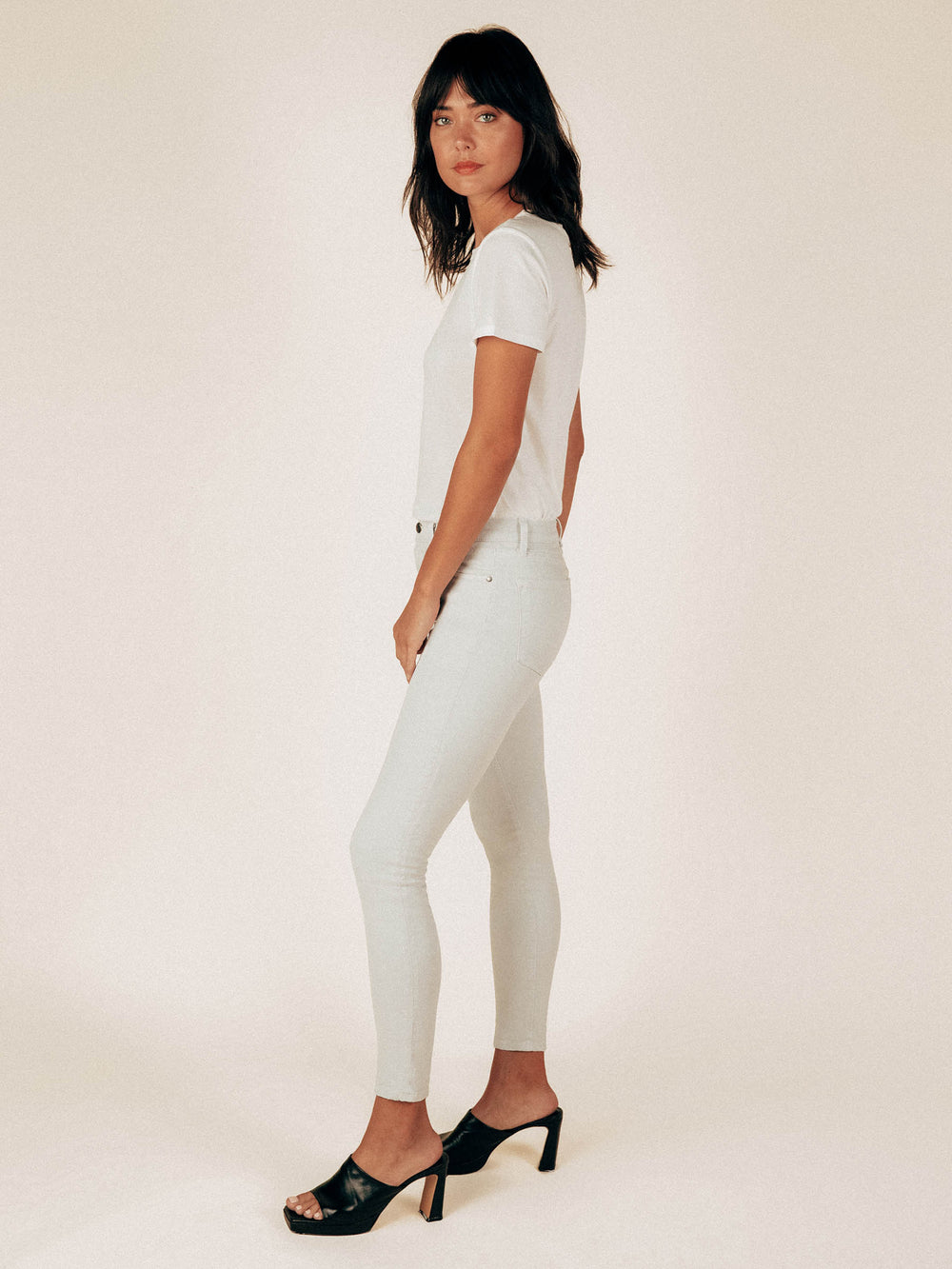 Ice Gray Annie 4-Pocket Pant - Graceful District